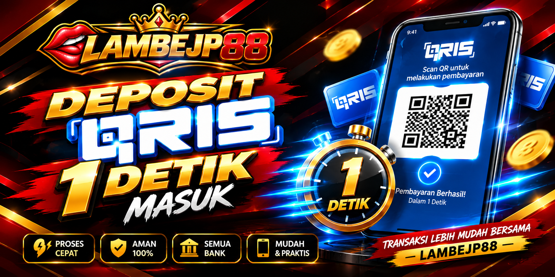 DEPOSIT SATSET MENGGUNAKAN QRIS